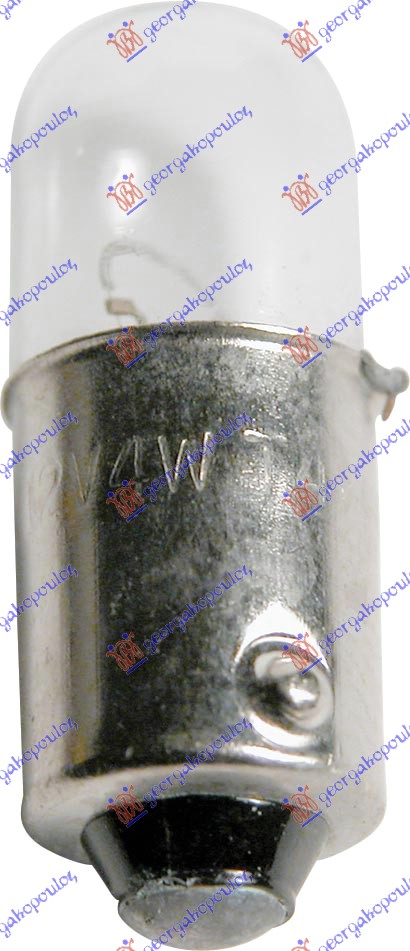 LAMP T4W 12V 4W 2 PCS