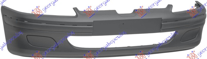 FRONT BUMPER (W/O FOG LAMP HOLES) (W/MOULDING HOLES) (A QUALITY)
