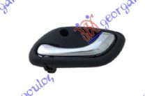 DOOR HANDLE FRONT/REAR INNER CHROME /BLACK