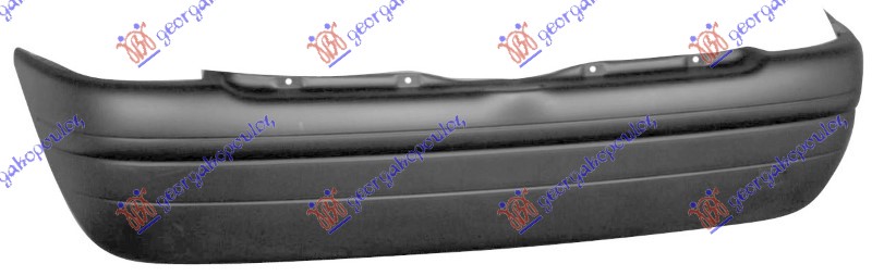 REAR BUMPER BLACK
