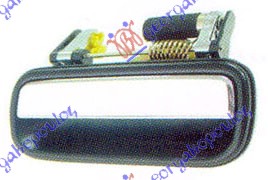 DOOR HANDLE REAR .OUTER CHROME