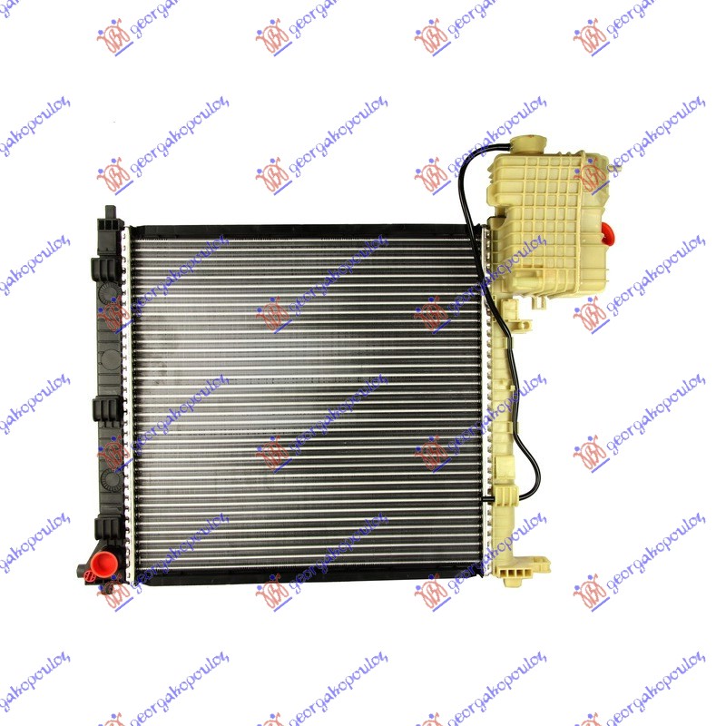 RADIATOR 1999-2003 2.2 DIESEL CDi MANUAL - A/C (570x560) (MAHLE PREMIUM LINE)