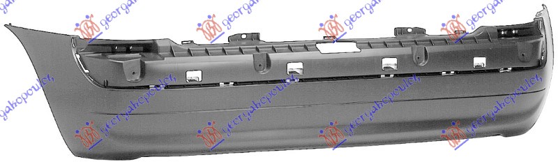 REAR BUMPER (W/O MOULDING) (A QUALITY)