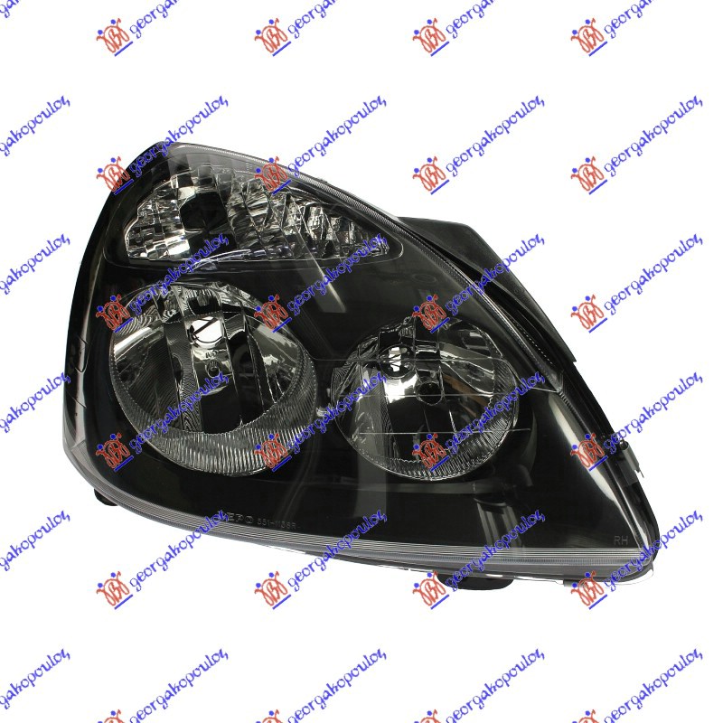 HEAD LAMP ELECTRICAL -2004 (BLACK BEZEL) (DEPO)