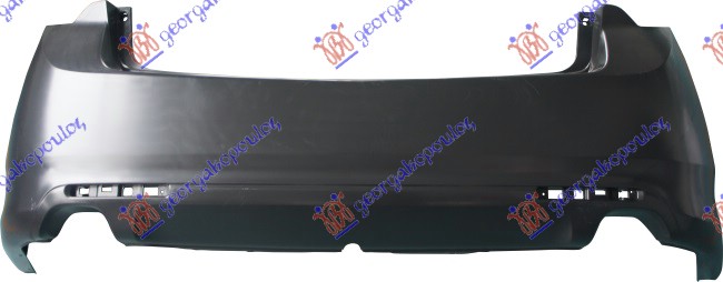 REAR BUMPER PRIMED SEDAN
