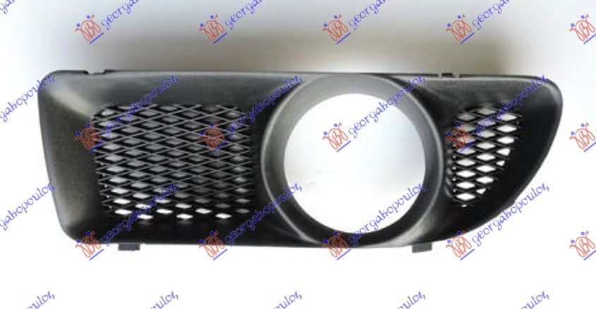 FRONT BUMPER GRILLE (W/ FOG LAMP HOLE)