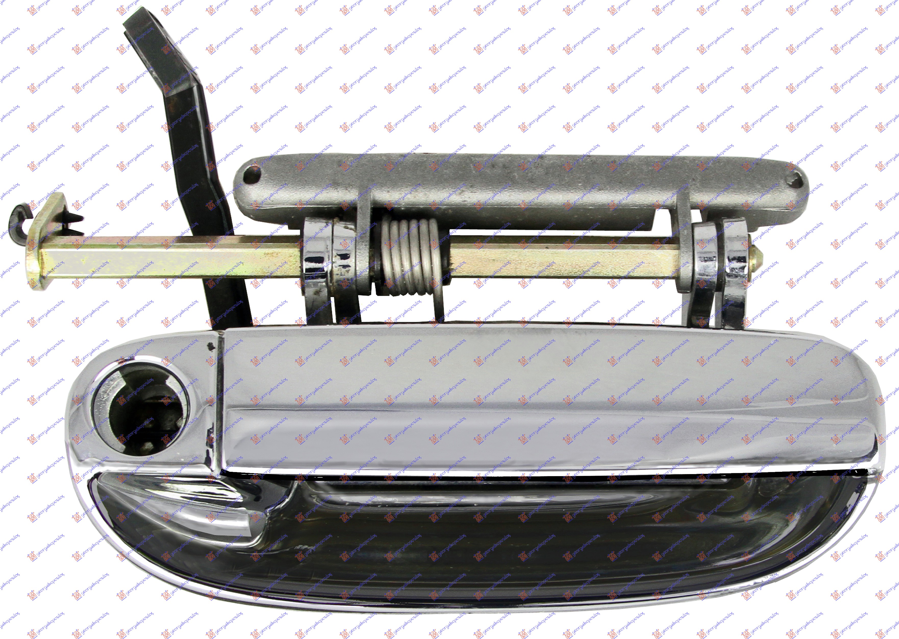 DOOR HANDLE FRONT OUTER CHROME