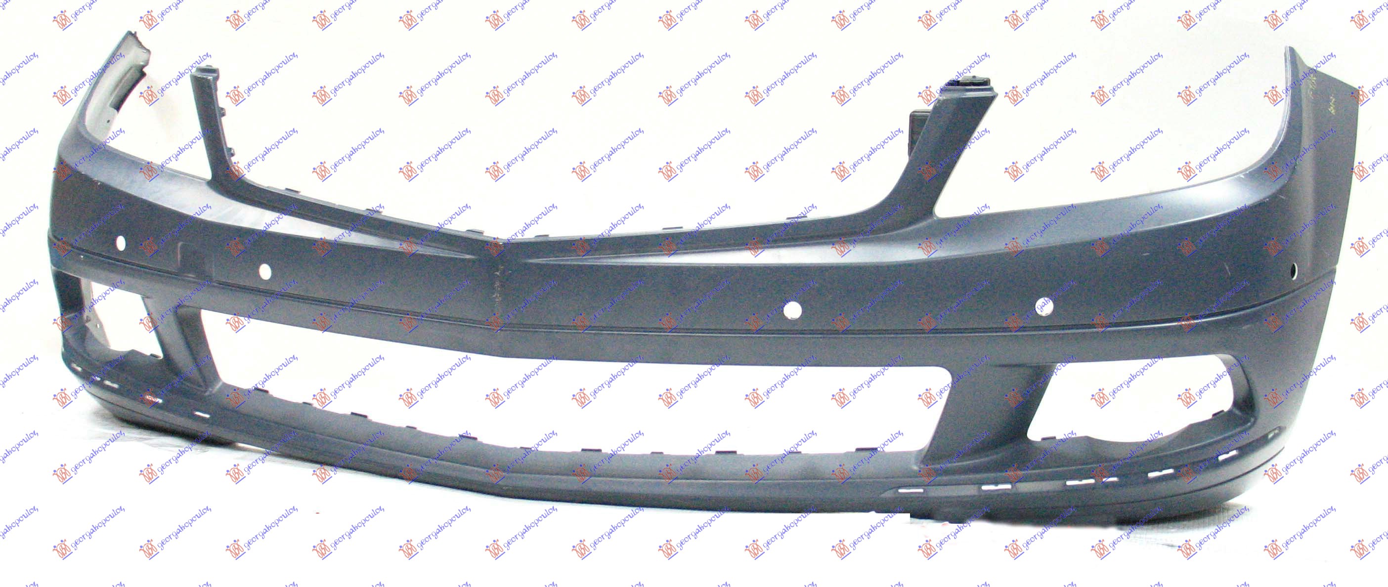 FRONT BUMPER PRIMED (ELEGANCE-AVANTARDE) (W/6 PDC)