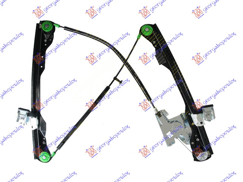 FRONT WINDOW REGULATOR ELECTRICAL 3D (W/O MOTOR) COMFORT (A QUALITY)