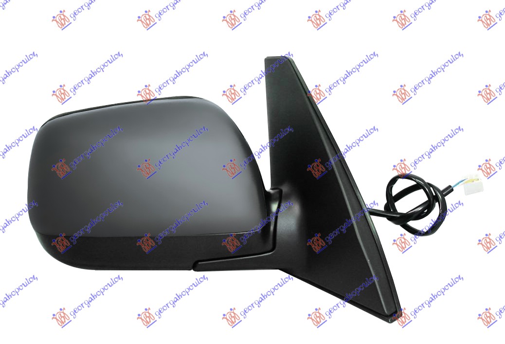 DOOR MIRROR ELECTRICAL HEATED PRIMED (A QUALITY) (CONVEX GLASS)