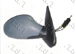 DOOR MIRROR CABLE PRIMED 2003- (A QUALITY) (CONVEX GLASS)