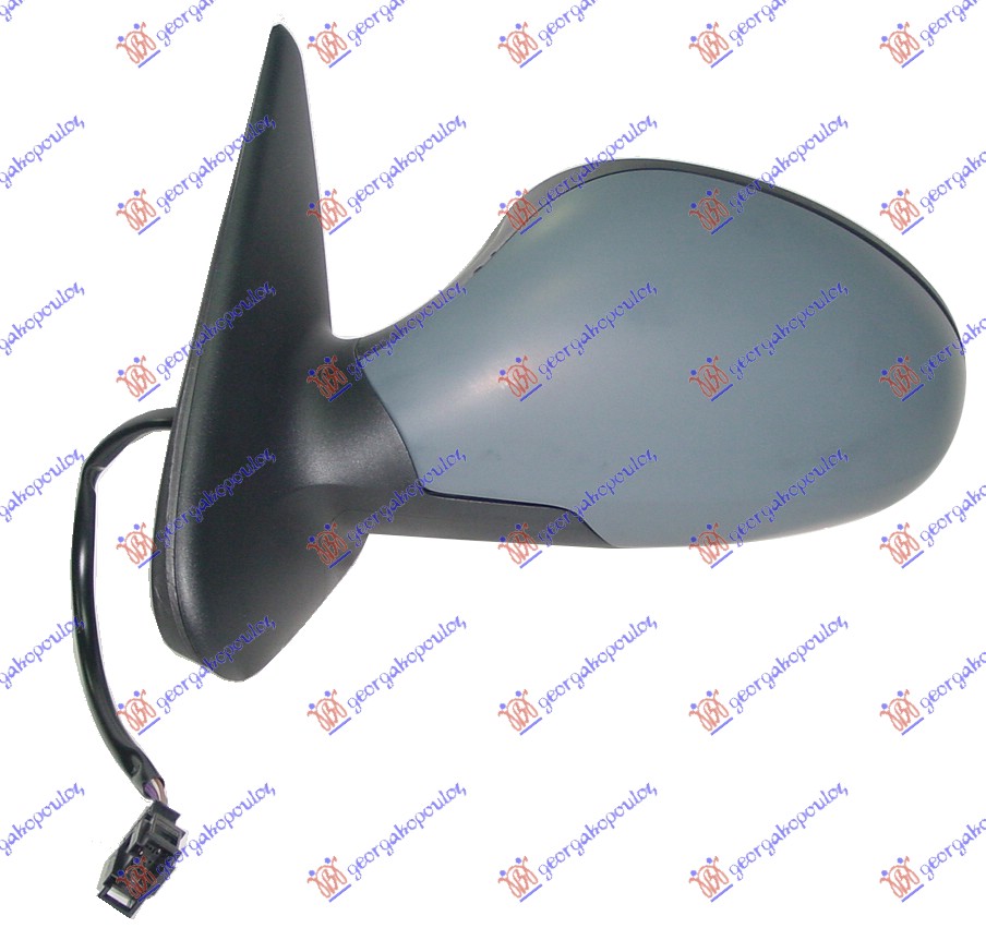 DOOR MIRROR ELECTRICAL HEATED PRIMED 2003- (ASPHERICAL GLASS)