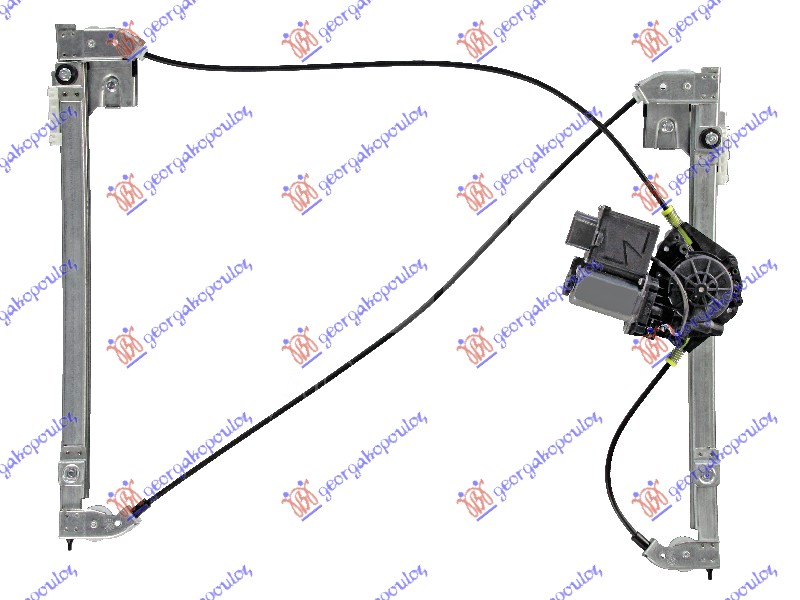 FRONT WINDOW REGULATOR ELECTRICAL 3D COMFORT