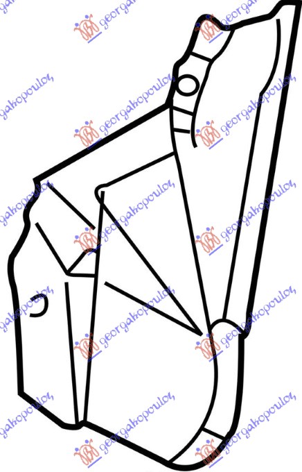REAR INNER FENDER (ORIGINAL)