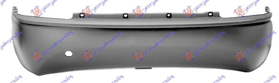 REAR BUMPER PRIMED -2000