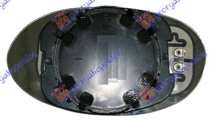 DOOR MIRROR GLASS HEATED (CONVEX GLASS)