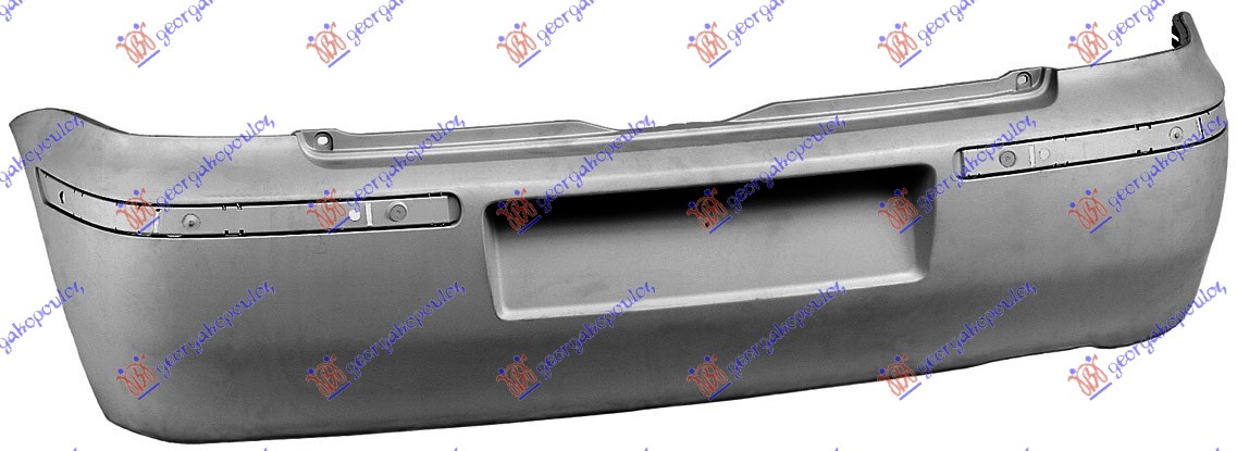 REAR BUMPER PRIMED (A QUALITY)