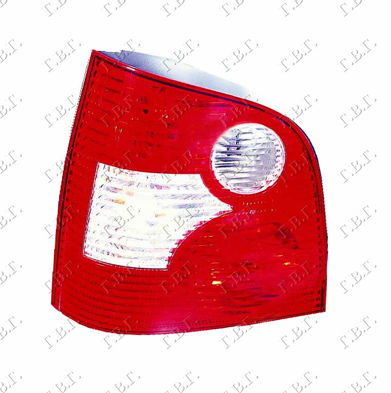 TAIL LAMP RED/CLEAR (DEPO)