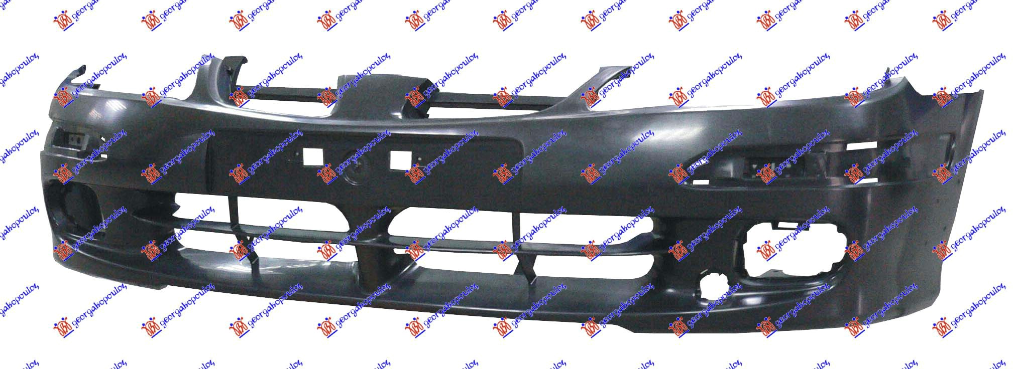 FRONT BUMPER BLACK -2002