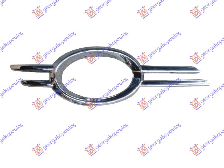 FOG LAMP FRAME CHROME (AVANTGARDE) 2006-