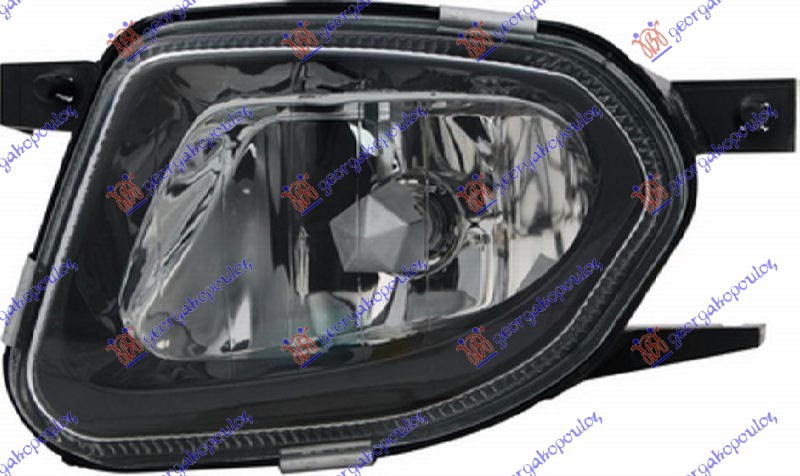 FOG LAMP 2004-2006 (BLACK BASE) (TYC)