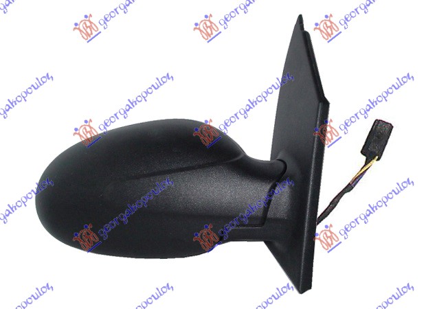 DOOR MIRROR ELECTRICAL HEATED PRIMED (CONVEX GLASS)