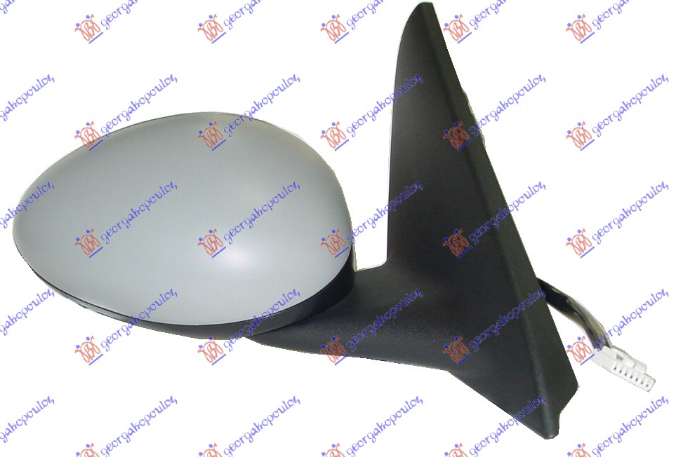 DOOR MIRROR ELECTRICAL HEATED PRIMED (A QUALITY) (CONVEX GLASS)
