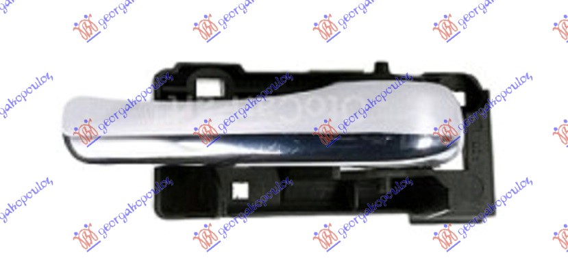 DOOR HANDLE FRONT/REAR INNER CHROME