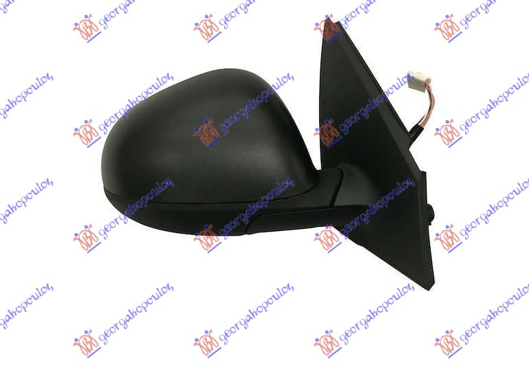 DOOR MIRROR ELECTRICAL HEATED 2010- (CONVEX GLASS)