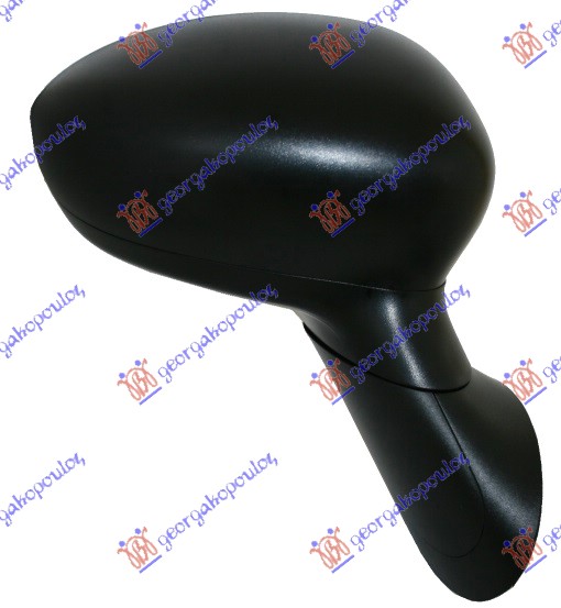 DOOR MIRROR ELECTRICAL HEATED BLACK (CONVEX GLASS)