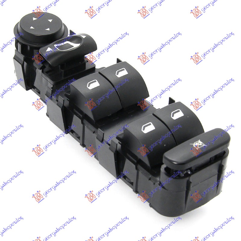 DOOR/MIRROR SWITCH FRONT (Quatern) (6+3 pin)