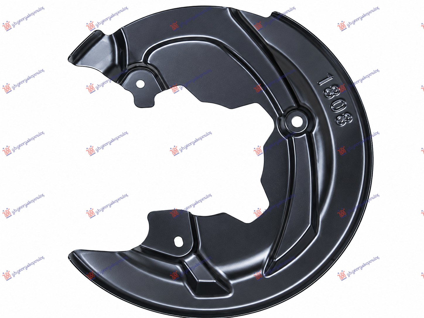 SPLASH PANEL BRAKE DISC REAR (DISC DIAMETER 268MM)