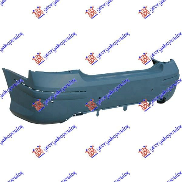 REAR BUMPER PRIMED 2009- (W/4 PDC)