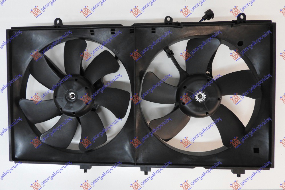 COOLING FAN COMPLETE DOUBLE (1.3-1.6-2.0) GAS
