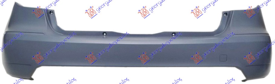 REAR BUMPER 2008- PRIMED (CLASSIC)