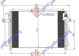 CONDENSER 1.5 CRDi (510x350x18)