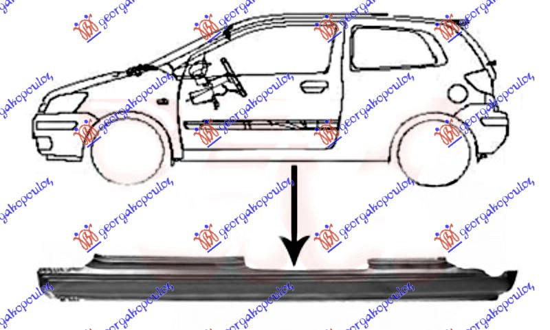 DOOR SILL 5D