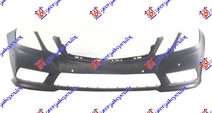 FRONT BUMPER PRIMED (AVANTGARDE/ELEGANCE) (AMG LINE) (W/6 PDC)