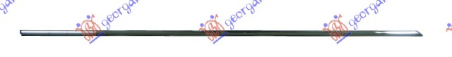 REAR DOOR MOULDING CHROME