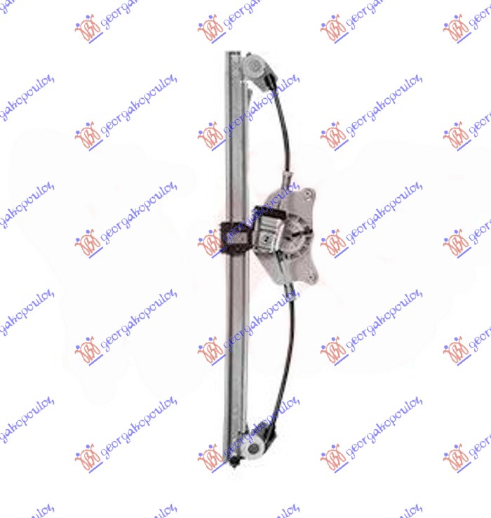 REAR WINDOW REGULATOR ELECTRICAL (W/O MOTOR)