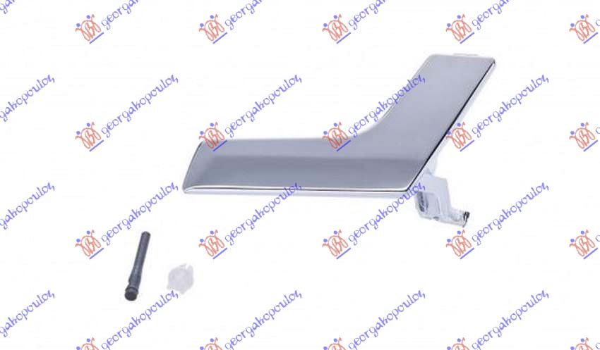 DOOR HANDLE FRONT/REAR INNER PLAIN CHROME
