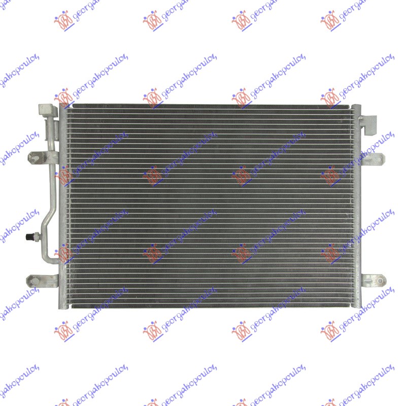 CONDENSER PETROL-DIESEL (570x380x16) (2003-2004) (NRF)
