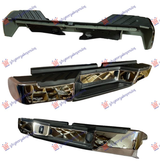 REAR BUMPER CHROME
