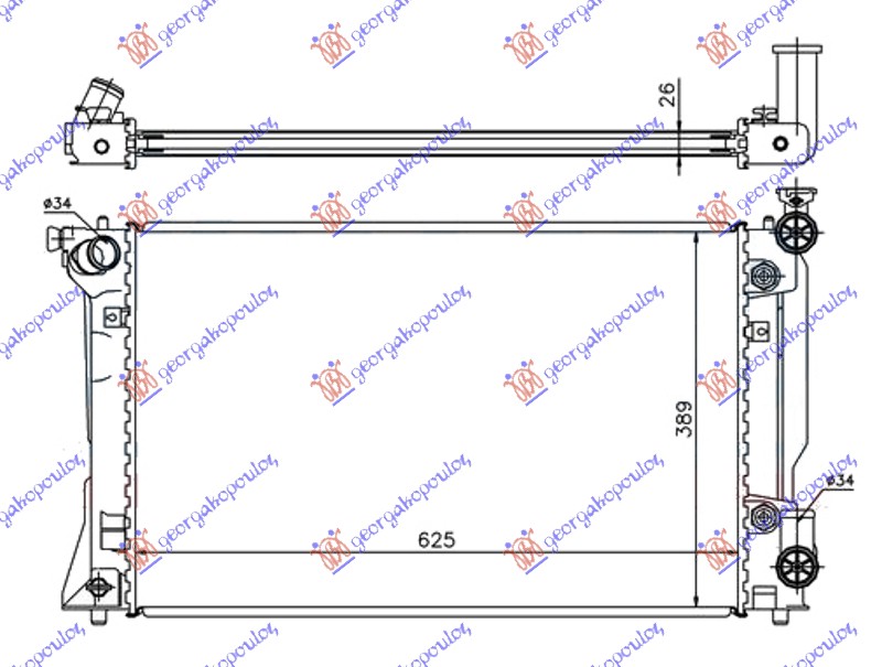 RADIATOR 2.0 i-VVTi AUTOMATIC PETROL (625x390)