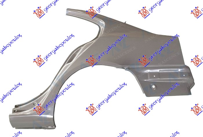 REAR FENDER 5D