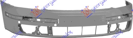 FRONT BUMPER (W/4 PDC) (A QUALITY)