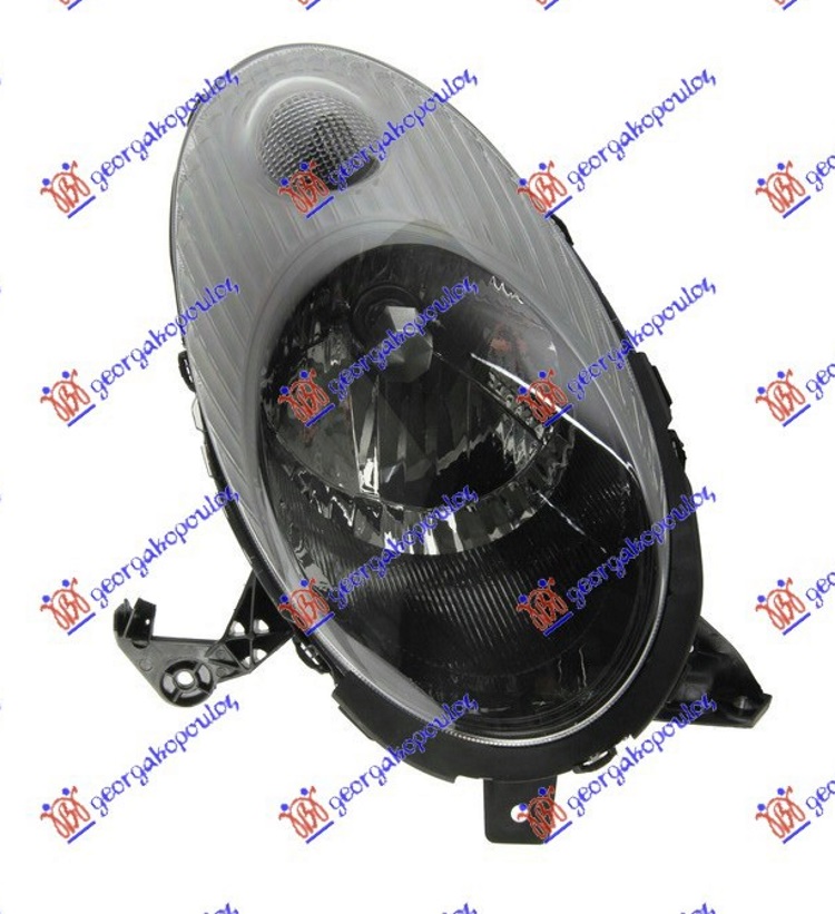 HEAD LAMP ELECTRICAL BLACK (TYC)