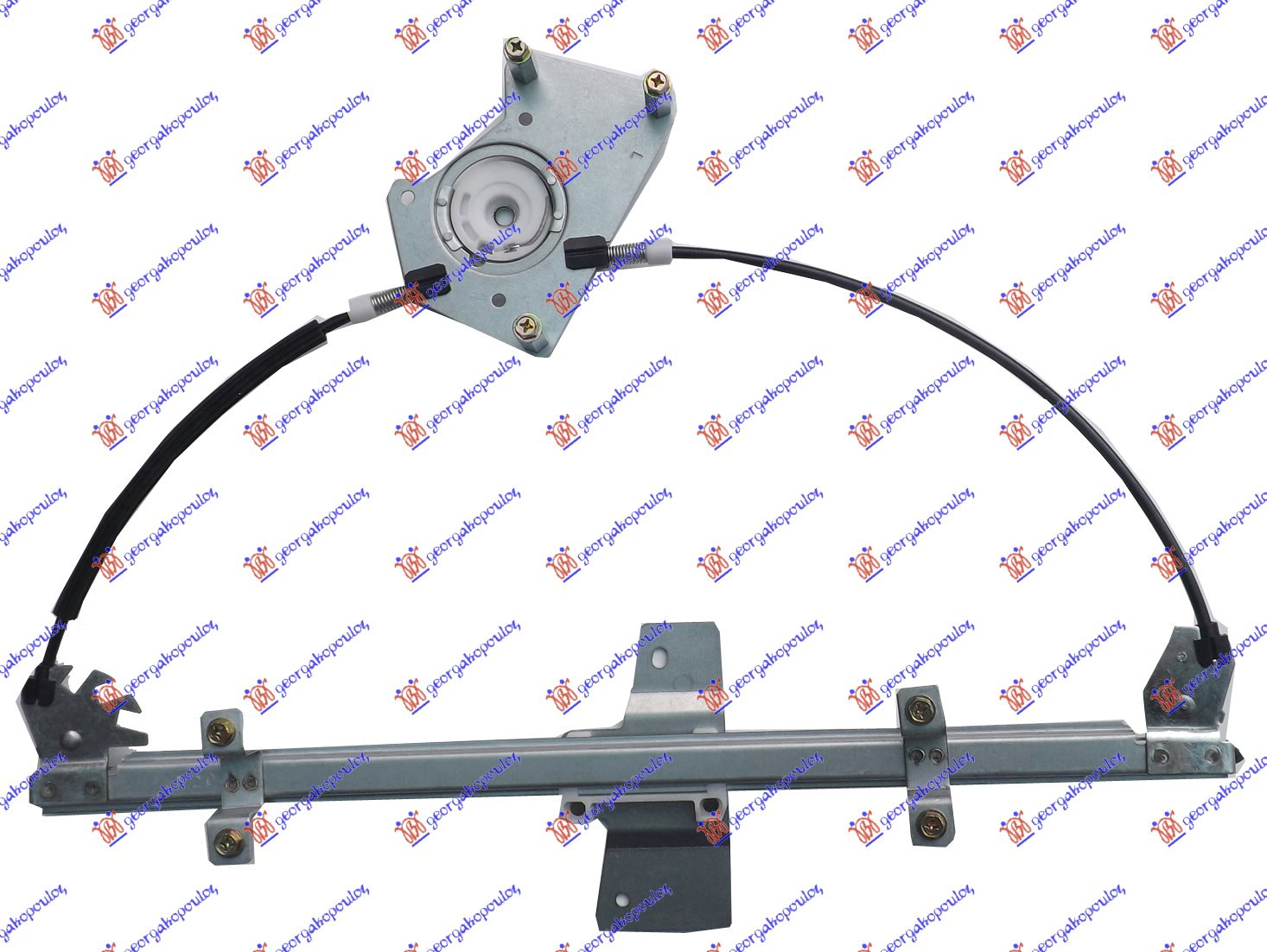 FRONT WINDOW REGULATOR ELECTRICAL 3/5D (W/O MOTOR)