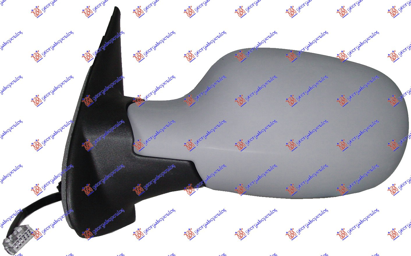 DOOR MIRROR ELECTRICAL PRIMED -2009 (A QUALITY) (ASPHERICAL GLASS)