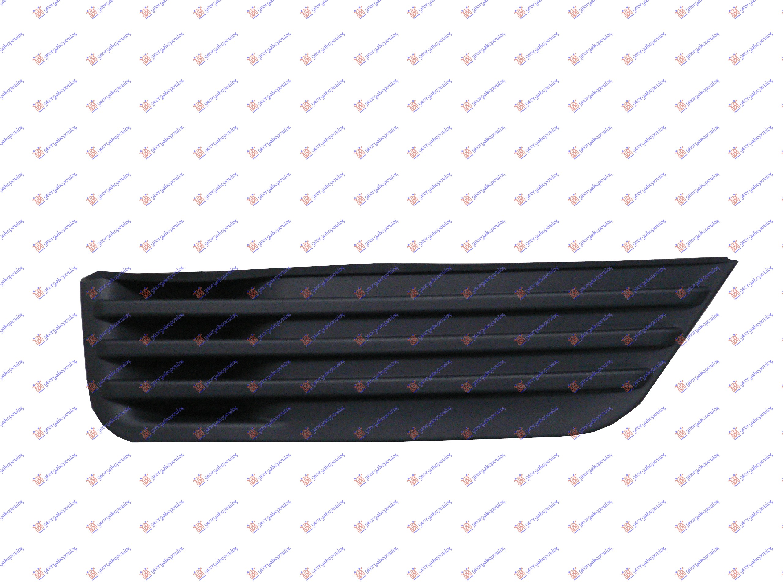 FRONT BUMPER GRILLE OUTER (W/O FOG LAMP HOLE)